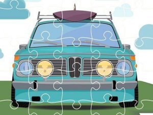 Classic Car Picture Puzzle