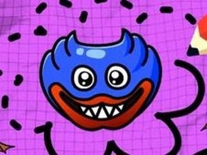 Friendly Huggy Drawing Puzzle