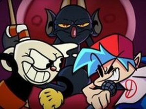 FNF Muggin&rsquo; and Funkin Vs CupHead Online Game
