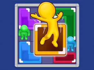 People Drop Away Puzzle Game