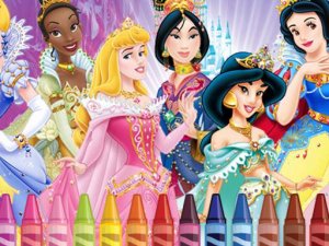Princess Coloring Online Game