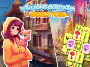 Mahjong Solitaire: World Tour Puzzle Game