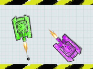Tank Battle: Paper Note Challenge
