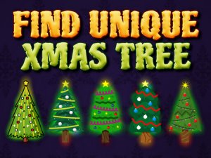 Find Unique Xmas Tree Online Puzzle Game