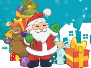 Santa Claus New Year's Eve Puzzle Game Online