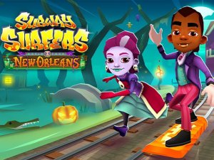 Subway Surfers Halloween Puzzle Game