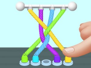 Color Rope Puzzle Online Game