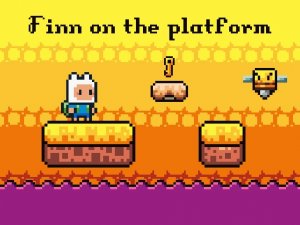 Finn on the Platform Adventure Game