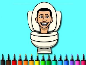 Color Skibidi Toilet Online Game