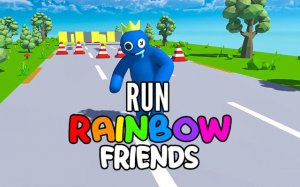 Run Rainbow Friends: Endless Runner Adventure Online Game