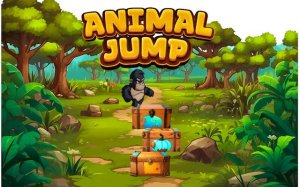 Animal Jump: Jungle Arcade Adventure Online Game