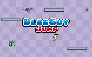 BlueGuy Jump - Retro Arcade Online Game