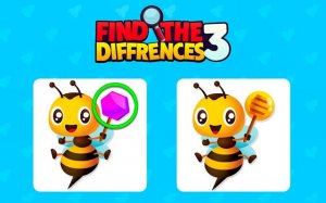 Find The 3 Differences - Spot The Difference Puzzle Game