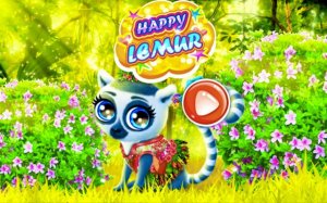Happy Lemur: Baby Lemur Care & Makeover Online Game