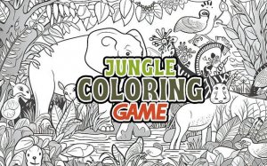 Jungle Coloring Book: Relax & Color Online Game