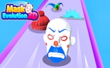 Mask Evolution 3D: Parkour & Mask Maker Online Game