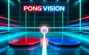 Pong Vision: Futuristic Arcade Ping Pong Game Online