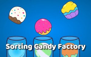 Sorting Candy Factory - Logic Puzzle Game