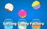 Sorting Candy Factory - Logic Puzzle Game