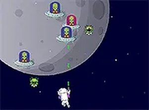Lunar Escape: Retro Space Runner