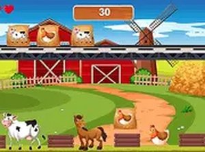 Farm Animal Meal Match