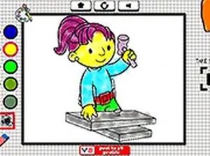 Creative Coloring with Friendly Vehicles